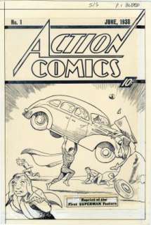 DeGuzman, Albert - ACTION COMICS (1938-2011) #1 Production Cover | ComicConnect