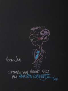 Martin Lodewijk - dédicace Agent 327 | Zwiggelaar Auctions