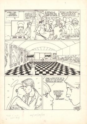 Zoran Janjetov | Planche originale n°2 - Croot - Avant l’Incal | Daniel Maghen