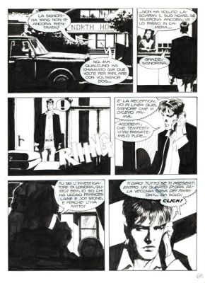 Roi, Corrado - 1 Original page - Dylan Dog #259 - "Da una lontana galassia" - 2008 | Catawiki