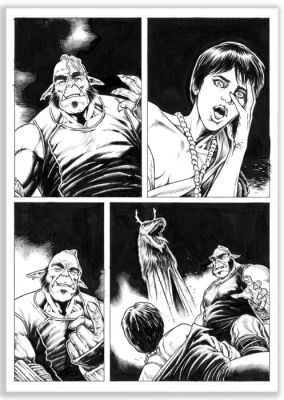 Trono, Walter - 1 Original page - Dragonero - Il Demone sotto la Pelle - 2018 | Catawiki