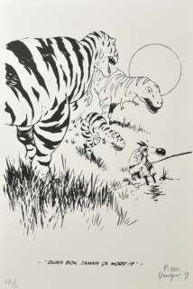 Pixel Vengeur. Ouais bon, jamais ça mord !?. Sérigraphie. H: 24 cm x L: 16 cm. [...] | Arthema Auction