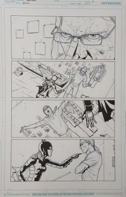 Pere Pérez (Pencil) Original page - Batgirl - #24, Page 3