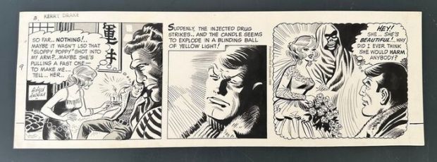Alfred Andriola - 1 Planche originale - Kerry Drake - Kerry Drake - 1968 | Catawiki