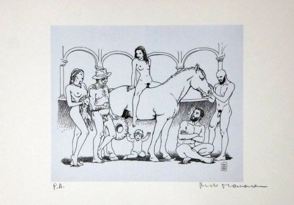 Milo Manara - Picasso 357 | Catawiki