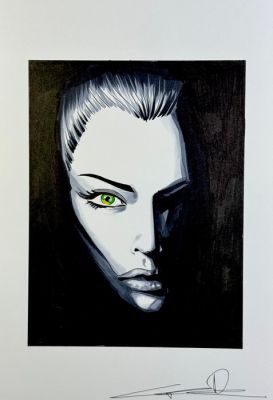 Candita, Giuseppe - 1 Original drawing - Diabolik - Eva Kant - Desiderio impossibile - 2026 | Catawiki