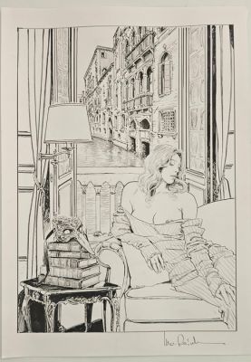 Luca Raimondo - 1 Original drawing - Luca Raimondo - Katy in Venice - 2026 | Catawiki