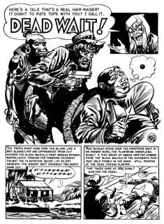 250: Jack Davis, "Dead Wait!", 6 pgs, Vault #23, 1952 | Russ Cochran