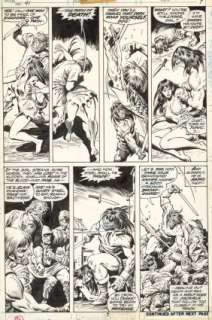 Buscema, John - CONAN THE BARBARIAN (1970-93) #41 Interior Page | ComicConnect