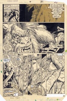 Adams, Arthur - LONGSHOT #4 Interior Page | Metropolis Comics