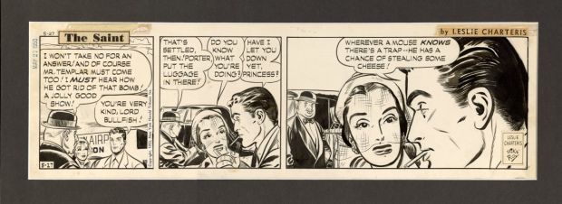 Roy, Mike - THE SAINT DAILY Strip Art | ComicConnect
