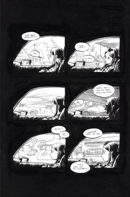 Nate Powell | Swallow Me Whole - What about Repellent? | Athenaeum Comic Art