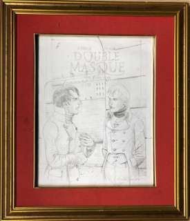 Martin Jamar/Double masque. Projet de couverture i… | 68 Art Auction