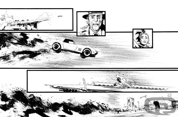 Sean Murphy | The Last Driver, Volume 2, Page 10 - Original Artwork by Sean Murphy | Pulp’s Art