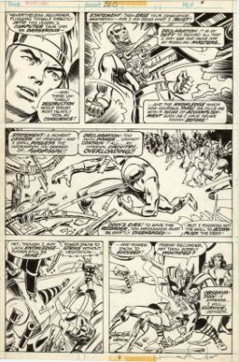 Simonson, Walt - THOR (1966-96; 2009-11) #260 Interior Page | ComicConnect