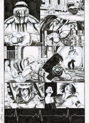 Escorza, Esau and Isaac - TMNT: THE LAST RONIN #1 Interior Page | ComicConnect