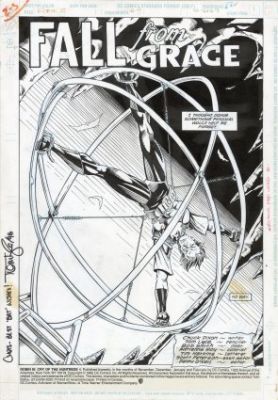 Lyle, Tom - ROBIN III (1992-93) #4 Title Splash | ComicConnect
