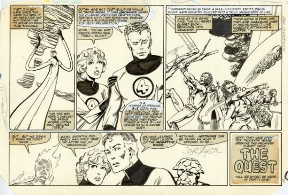 Byrne, John - FANTASTIC FOUR (1961-96; 2003-12) #252 Interior Page | ComicConnect