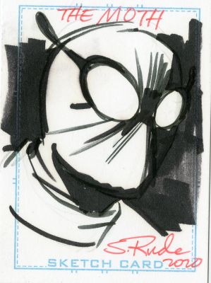 Steve Rude | Moth Trading Card | Steve Rude