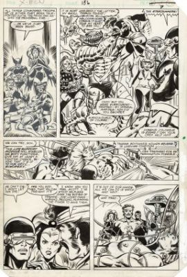 Cockrum, Dave - X-MEN (1963-2011) #156 Interior Page | ComicConnect
