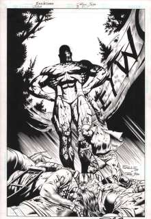 Dale Eaglesham, Ruy Jose - Justice Society of America #3 Variant Cover Art - Signed - 2007