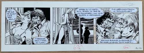 AXA (1981) - ORIGINAL ARTWORK by ROMERO, Enrique Badia - AXA is the long running syndicated strip | Excalibur Auctions