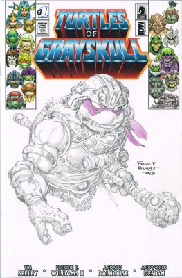 Freddie E. Williams II | TOG Donatello BustLimited Ed. Turtles of GrayskullBlank | Freddie E. Williams II
