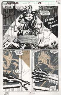 Mike Manley - Darkhawk 1 Page 19 - First Appearance!