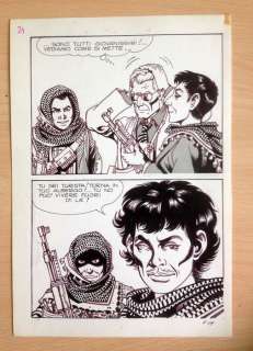 Magnus | Original plate "Lo Sconosciuto" n. 6 page 29 (1976) | Catawiki