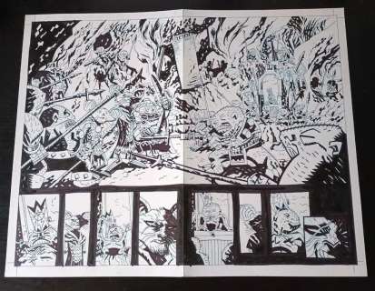 Victor Santos | The Mice Templar vol2 #2 pgs 4-5 | Victor Santos