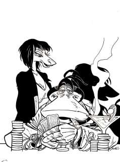 Couverture originale de CANARDO, Tome 20. Une bavure bien baveuse par Benoît SOKAL