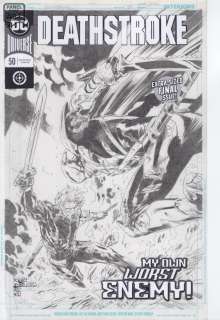 Carlo Pagulayan - Deathstroke 50 Cover