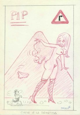 Tran | Original drawing – Pip – Tran | Origin Of Comics