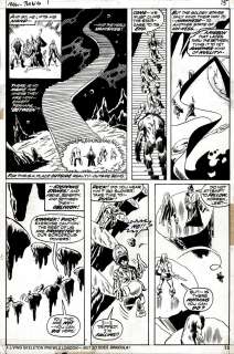 Sal Trapani, Val Mayerik - Man-Thing #1 P 15 (Historic First Issue & First Howard the Duck Story Continued From Fear #19!) 1974