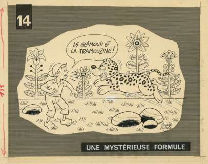 Lot 458 - Sylvain et Sylvette - Une mystérieuse formule Encre de Chine pour la couverture et...
