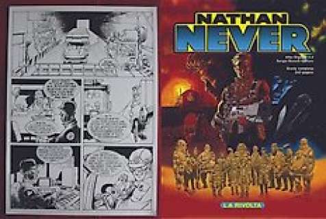 Casini, Stefano | original plate "Nathan Never", giant size, #4 (1999) | Catawiki