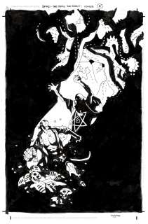 Mike Mignola - B.P.R.D.: the Devil You Know #14 Cover (Hellboy‘s Climactic Very Last Battle with Rasputin!) 2018