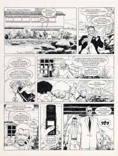Vance | XIII, planche n°3 à l’encre de Chine de… | AZ auction