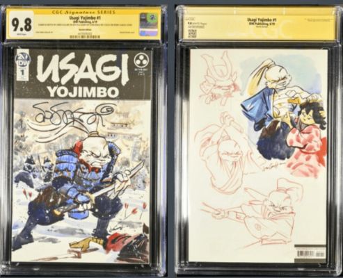 IDW Usagi Yojimbo by Jared Cullum and Stan Sakai CGC 9.8 | Raremarq (Buy It Now)