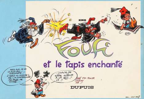 Kiko | Foufi et le tapis enchanté en édition originale… | AZ auction