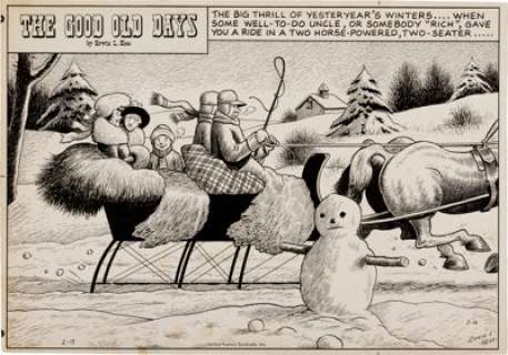 Clifford McBride, Erwin Hess, Jerry Dumas, Herb Trimpe, and Pat  Brady Comic Strip Original Art Group of 6 (1939-87).... (Total:  6 Original Art)