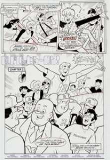 Fernando Ruiz and Rich Koslowski Archie’s Weird Mysteries #7 Page 1 Original Art (Archie, 2000). This title - | Heritage