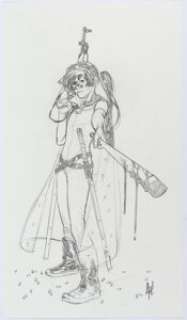 Adam Hughes Kick-Ass V3#1 Variant Cover Hit-Girl Original Art (Marvel, 2013) Fan-favorite cover artist Adam -