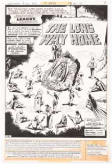 Dick Dillin and Frank McLaughlin Justice League of America #166 Splash Page 1 Original Art (DC, 1979). The - | Heritage