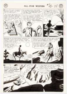 Carmine Infantino All Star Western #111 Page 28 Original Art (DC, 1960). Carmine Infantino pencils and Bernard - | Heritage