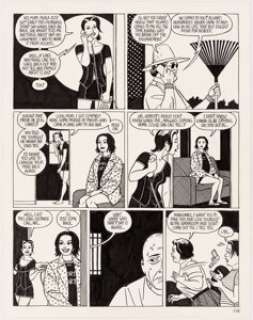 Jaime Hernandez Love and Rockets #48 Story Page 15 Hopey, Maggie, and Rena Titañon Original Art - | Heritage