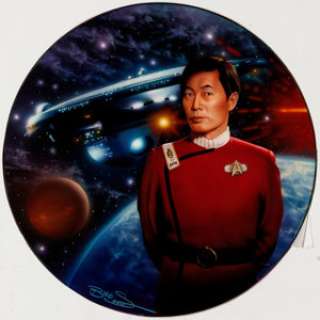 Keith Birdsong Star Trek: Power of Command "Captain Sulu & The USS Excelsior" Plate Illustration - | Heritage