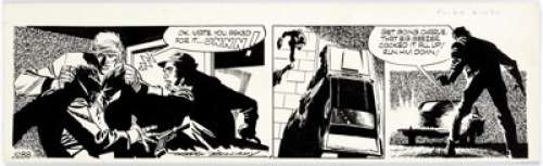 Frank Bellamy Garth Daily Comic Strip J288 Original Art dated 6-12-75 (Daily Mirror, 1975).... | Heritage