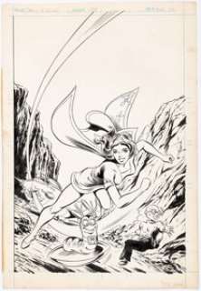 Dave Hunt Comic Reader #178 Cover Original Art (Street Enterprises, 1980).... | Heritage