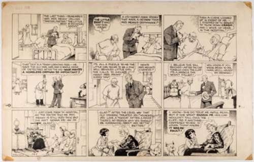 Nicholas Afonsky Little Annie Rooney Sunday Comic Strip Original Art dated 12-1-35 (King Features Syndicate, - | Heritage